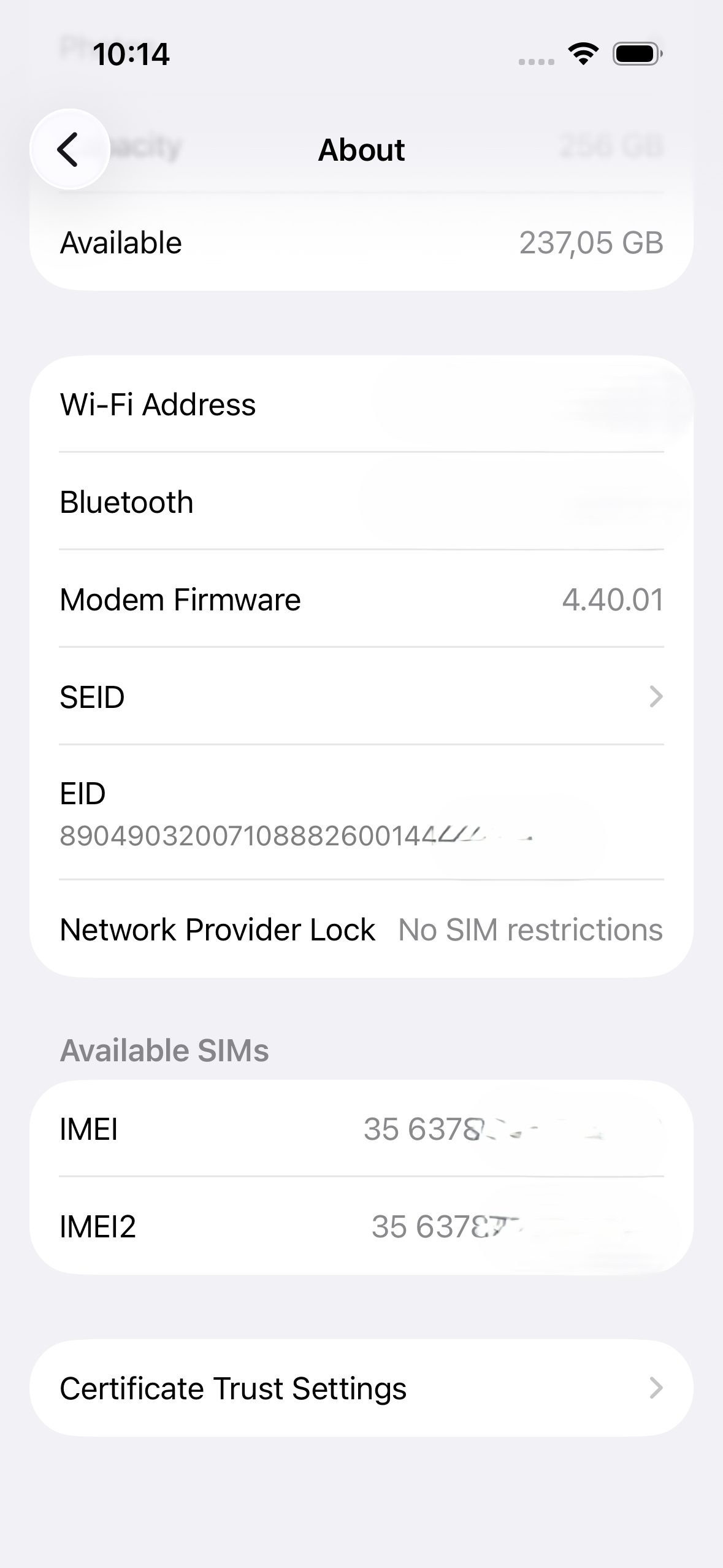 Par tālruni — tīkla atbloķēšana